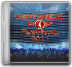 Capa - CD Sertanejo Pop Festival 2011